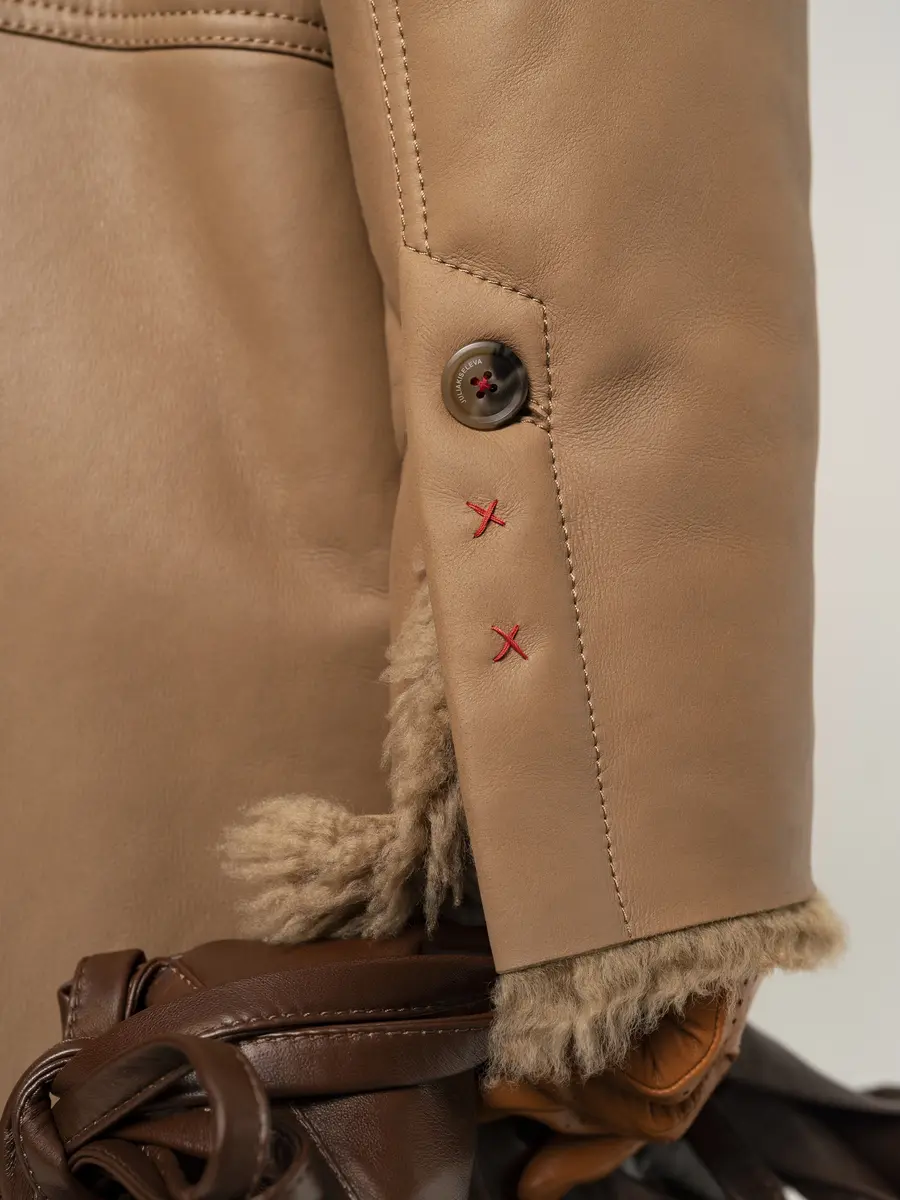 Дубленка POLAR из натуральной овчины