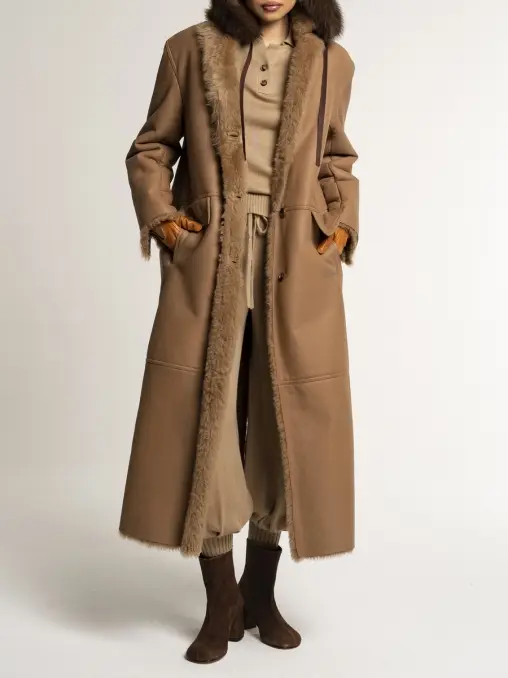 Дубленка POLAR из натуральной овчины JULIAKISELEVA