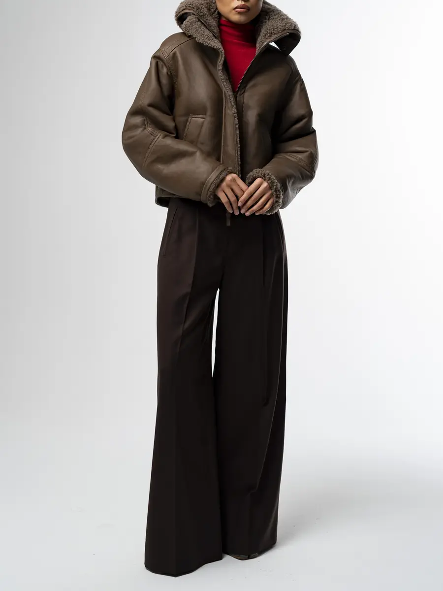 Дубленка NORTH из натуральной овчины