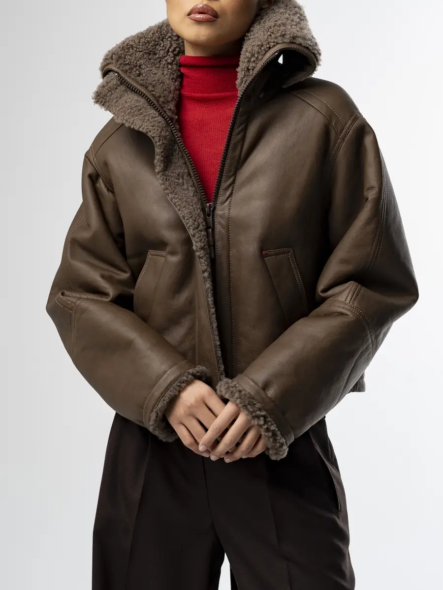 Дубленка NORTH из натуральной овчины