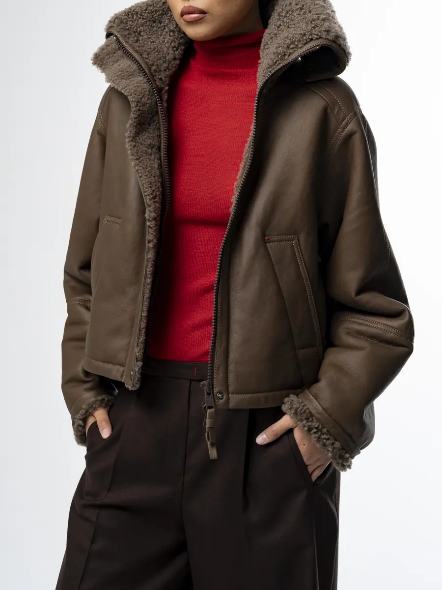 Дубленка NORTH из натуральной овчины