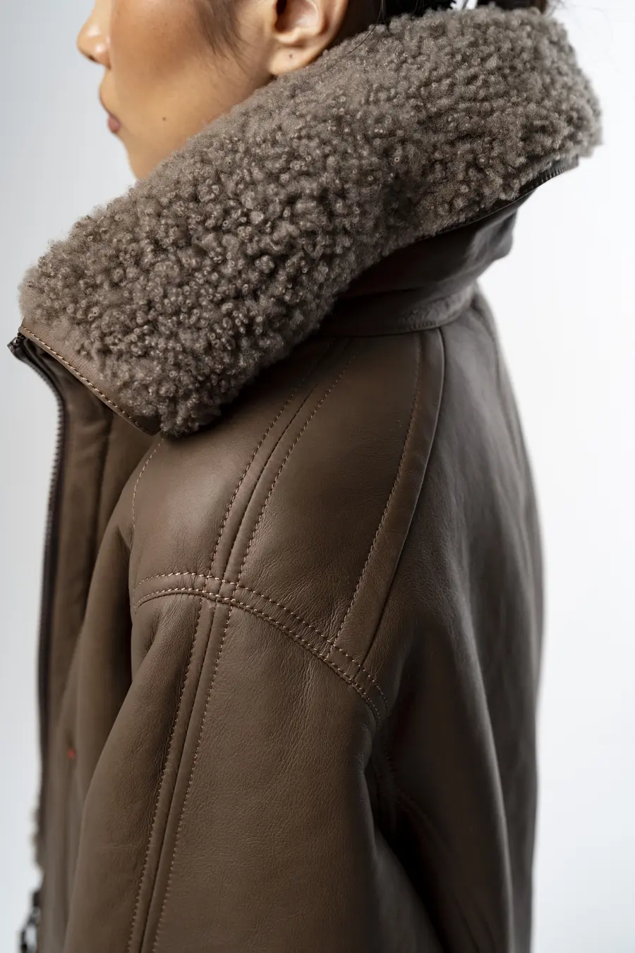 Дубленка NORTH из натуральной овчины