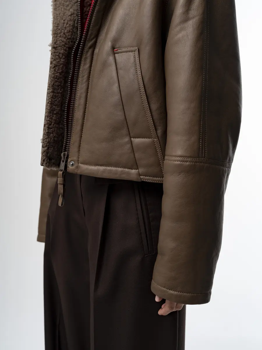 Дубленка NORTH из натуральной овчины