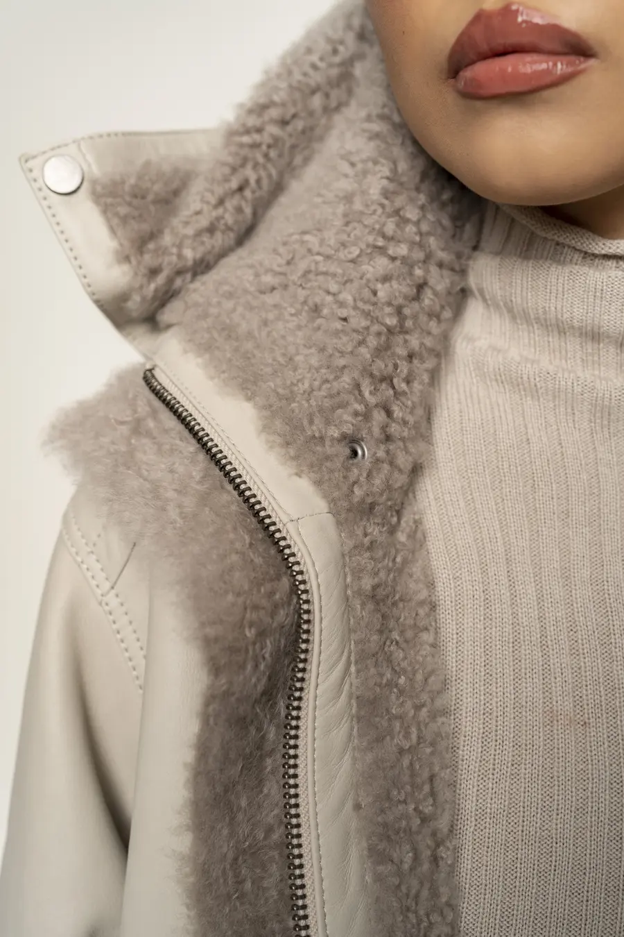 Дубленка NORTH из натуральной овчины