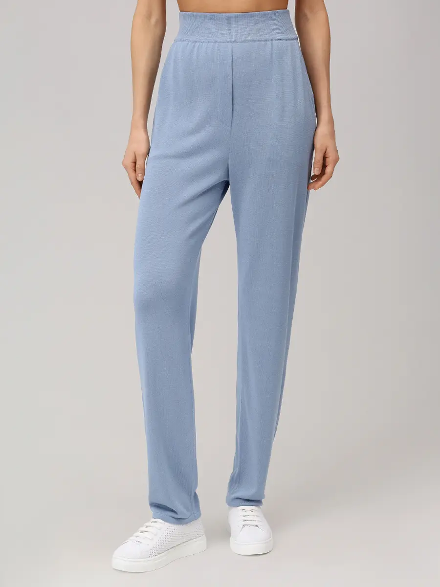 Брюки шелковые