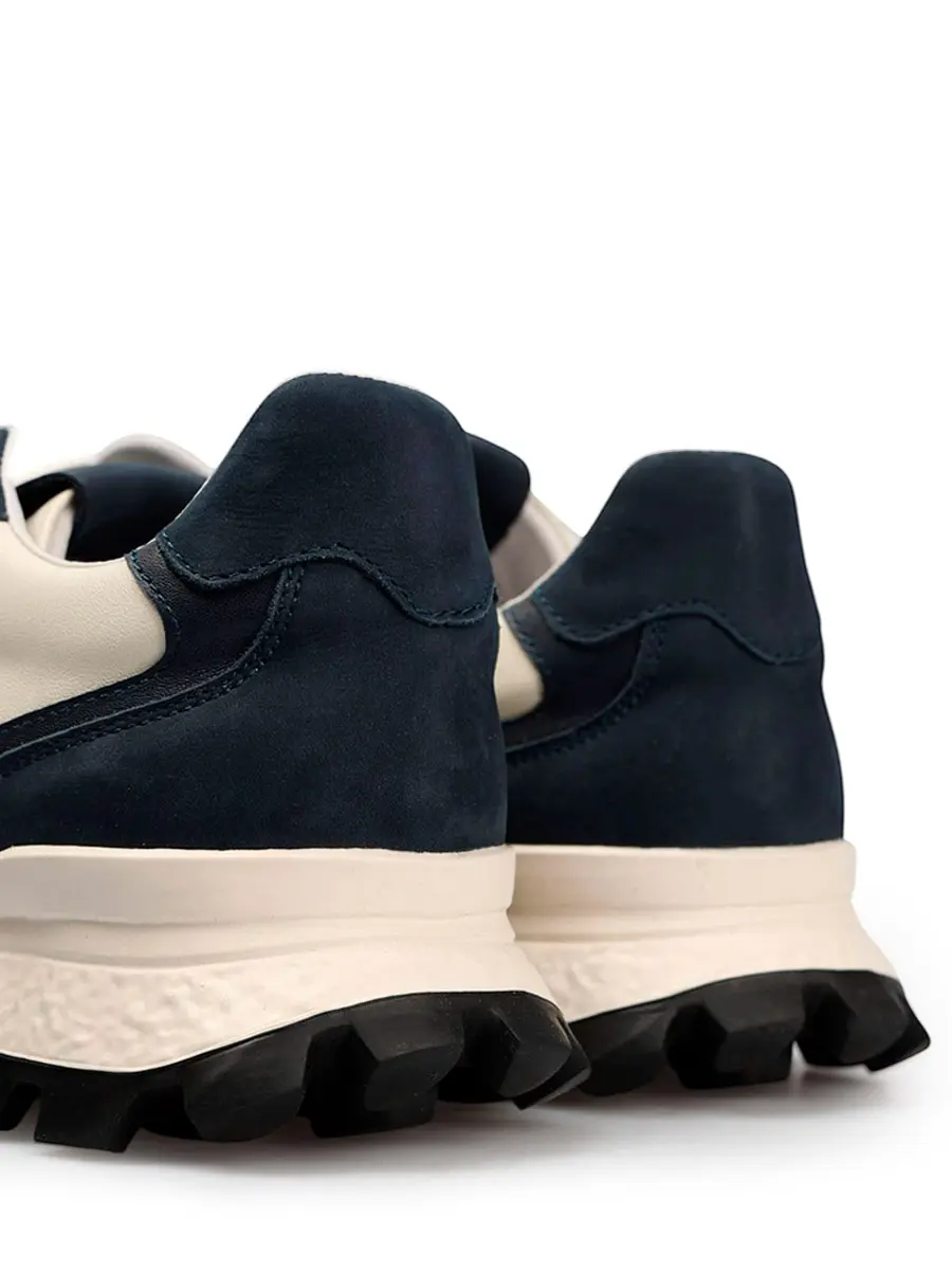 Кроссовки кожаные