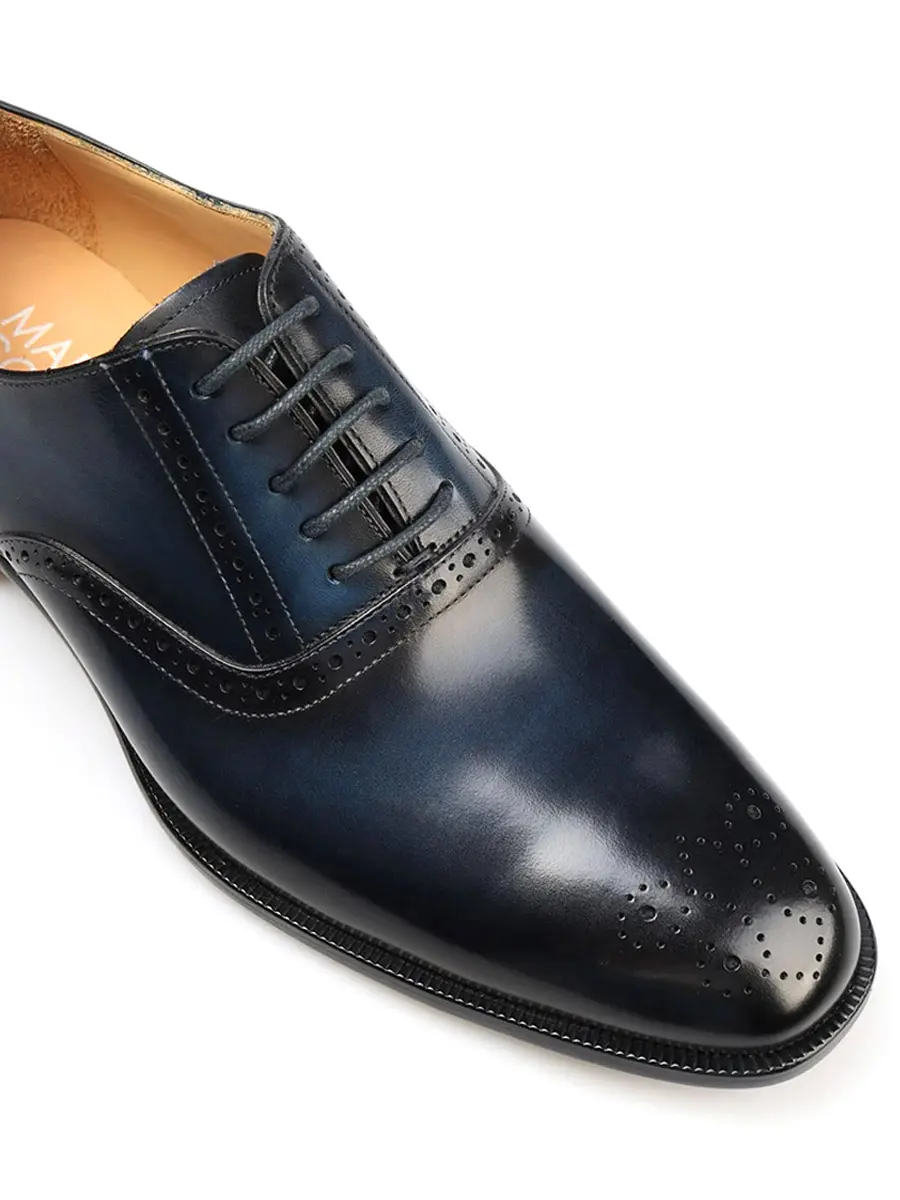 Оксфорды кожаные