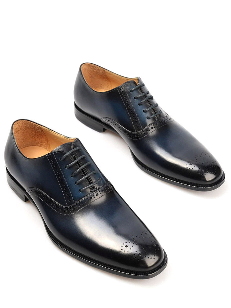 Оксфорды кожаные