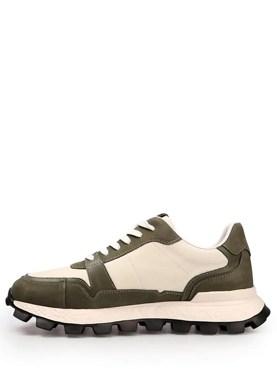 Кроссовки кожаные