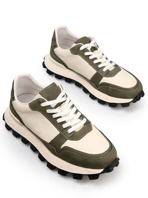 Кроссовки кожаные MARC CONY