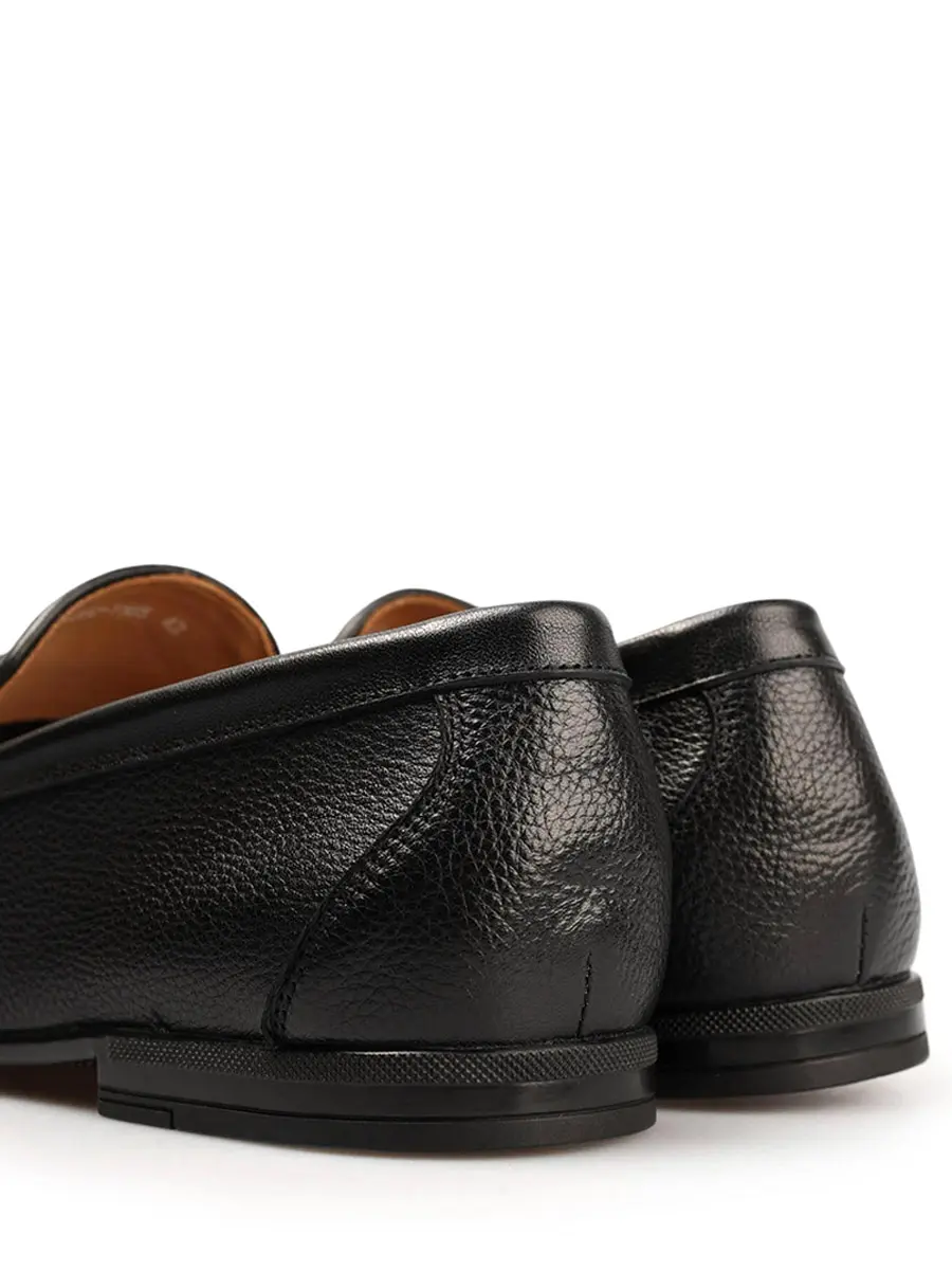 Лоферы кожаные