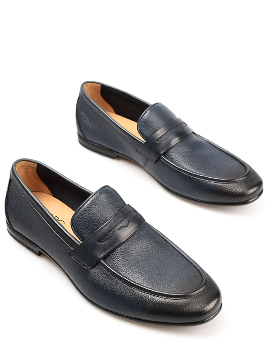 Лоферы кожаные