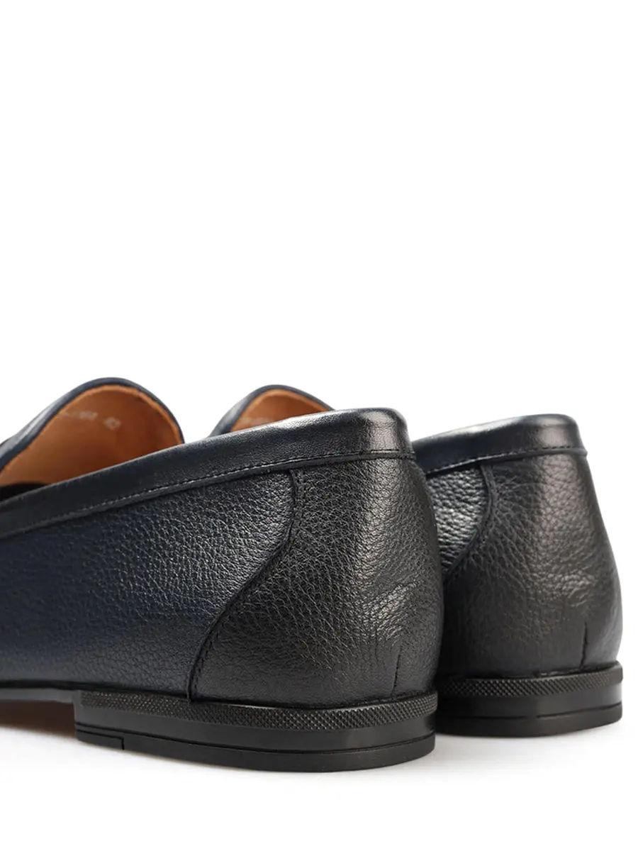 Лоферы кожаные