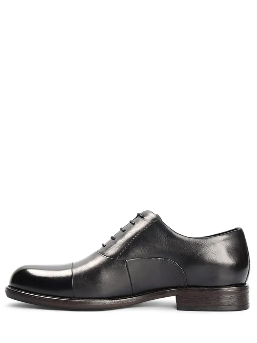 Оксфорды кожаные