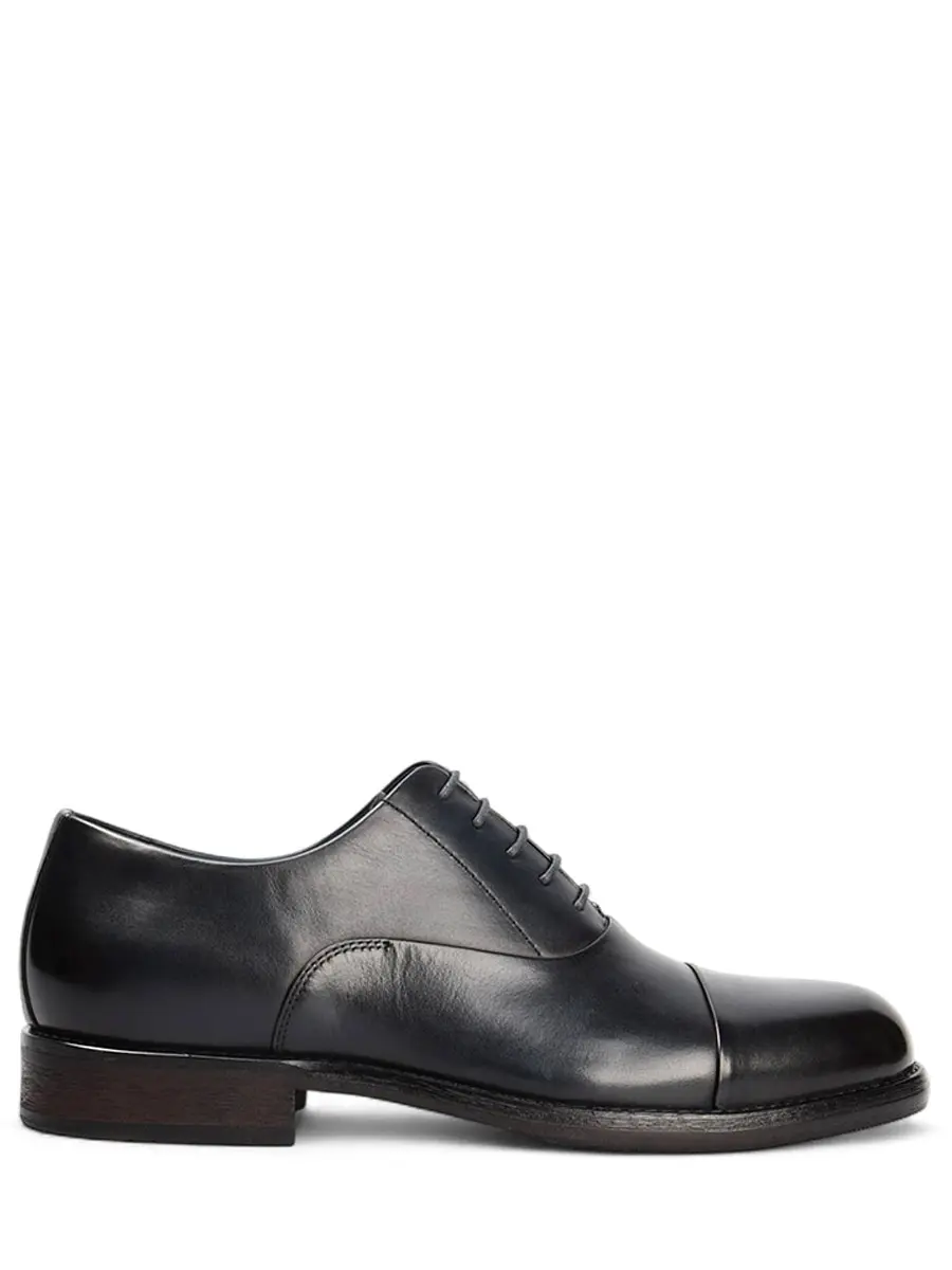 Оксфорды кожаные