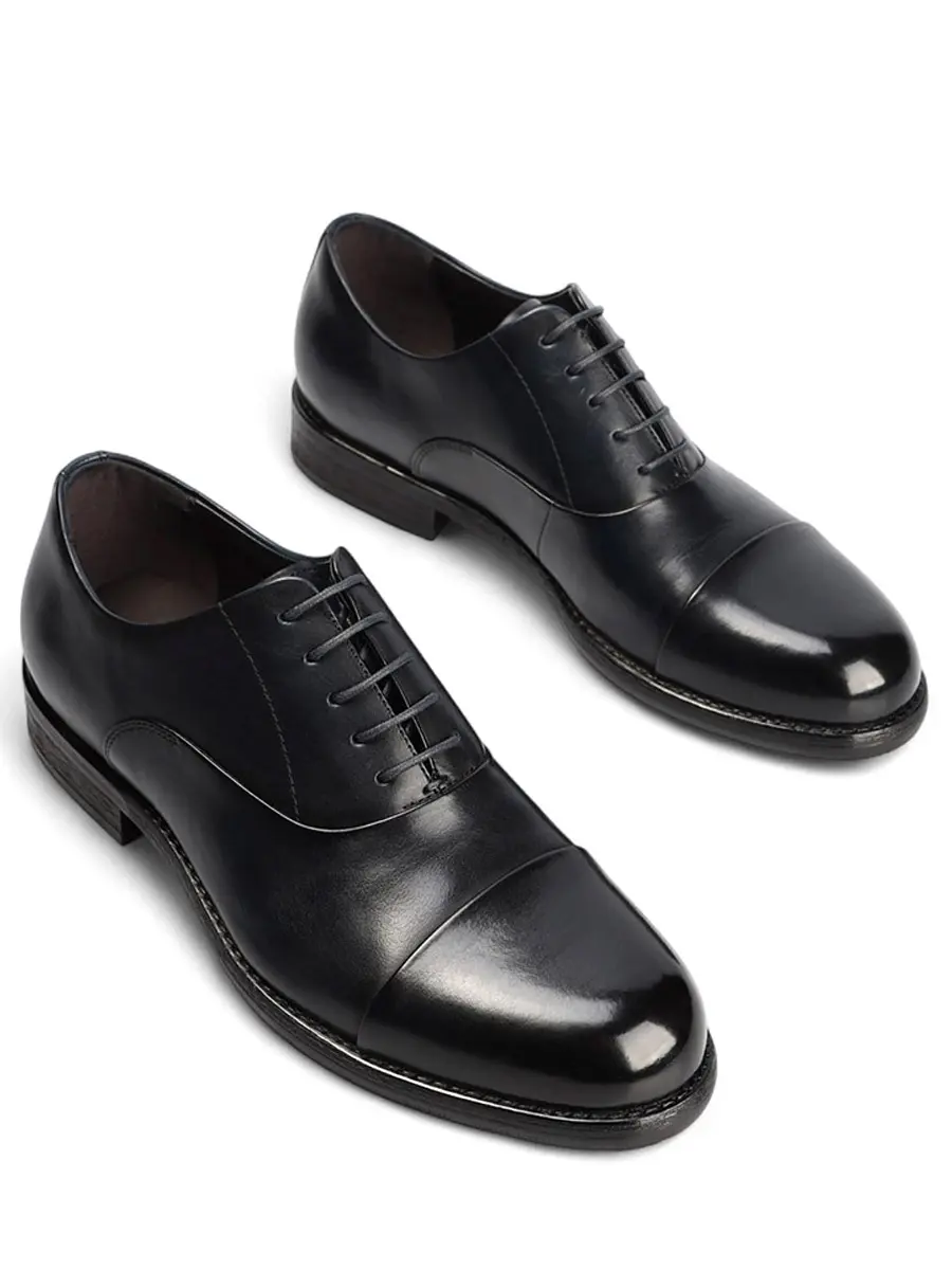 Оксфорды кожаные