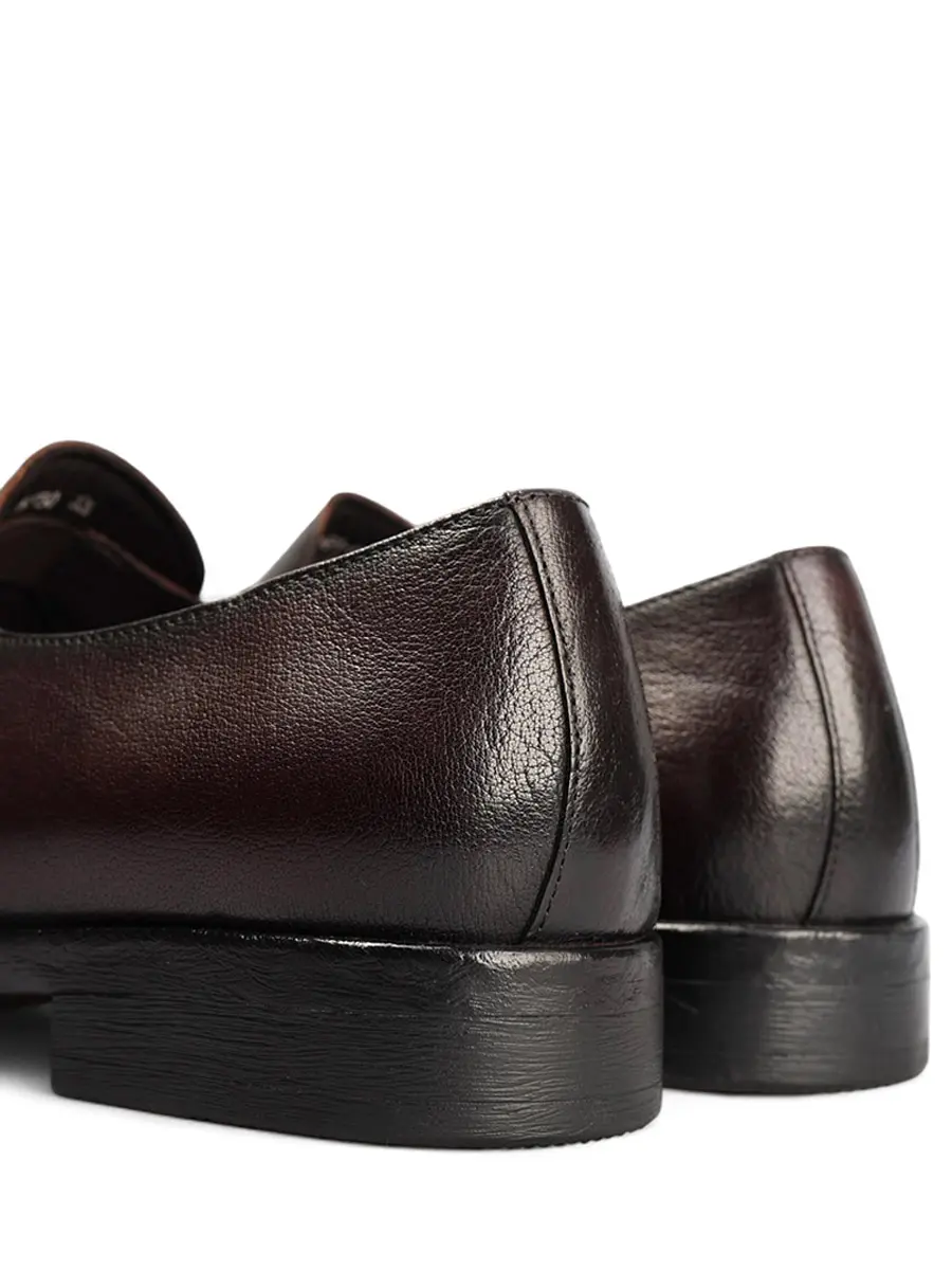 Лоферы кожаные