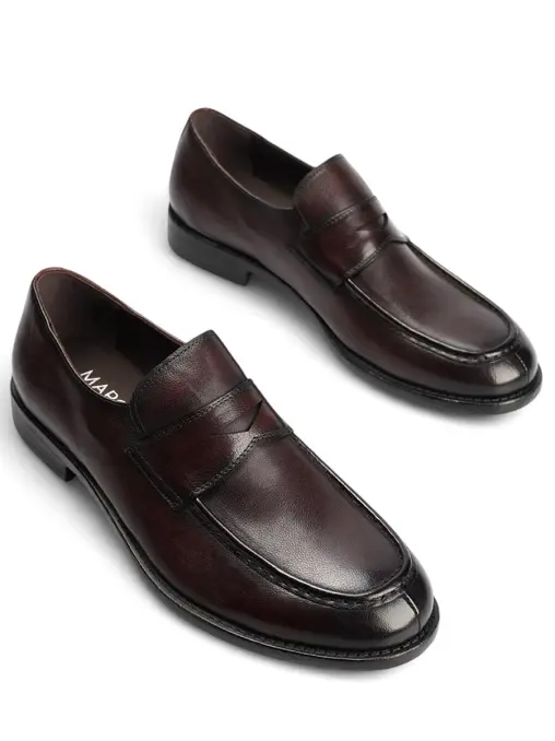 Лоферы кожаные MARC CONY