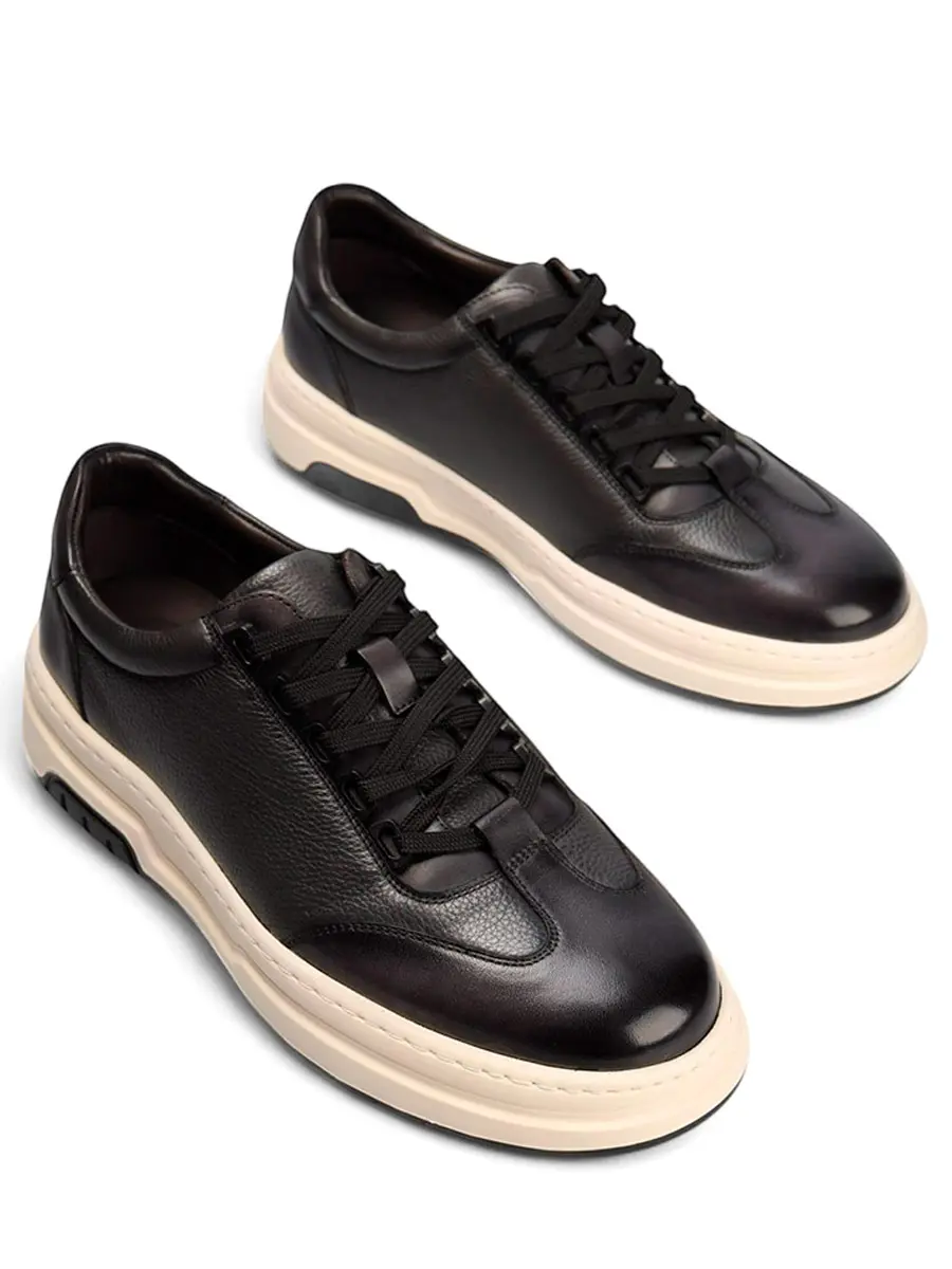 Кеды кожаные