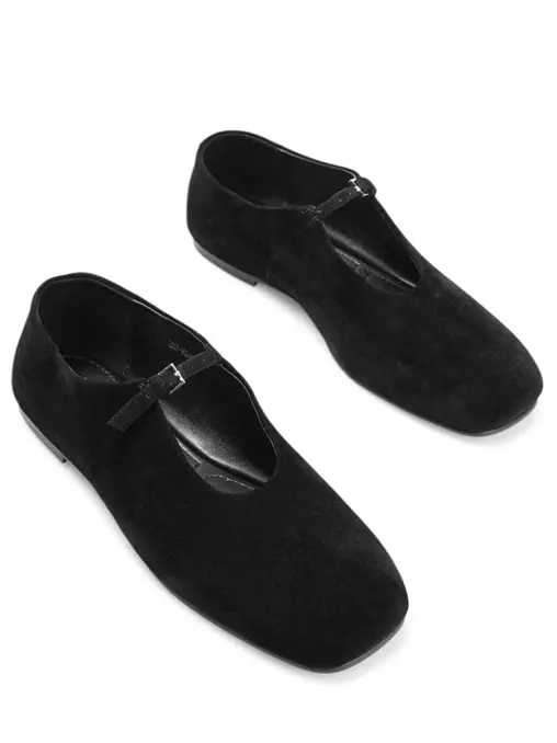 Балетки замшевые MARC CONY