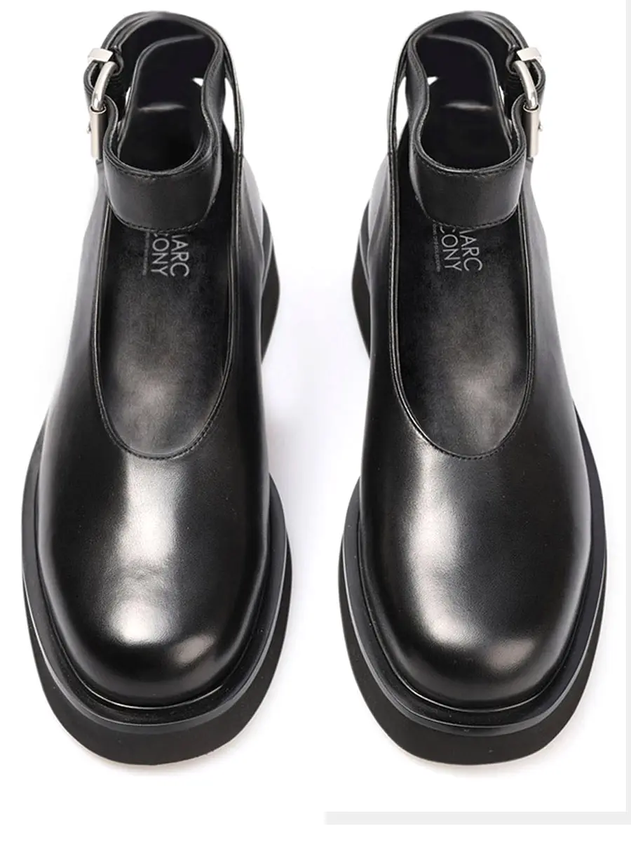 Туфли кожаные