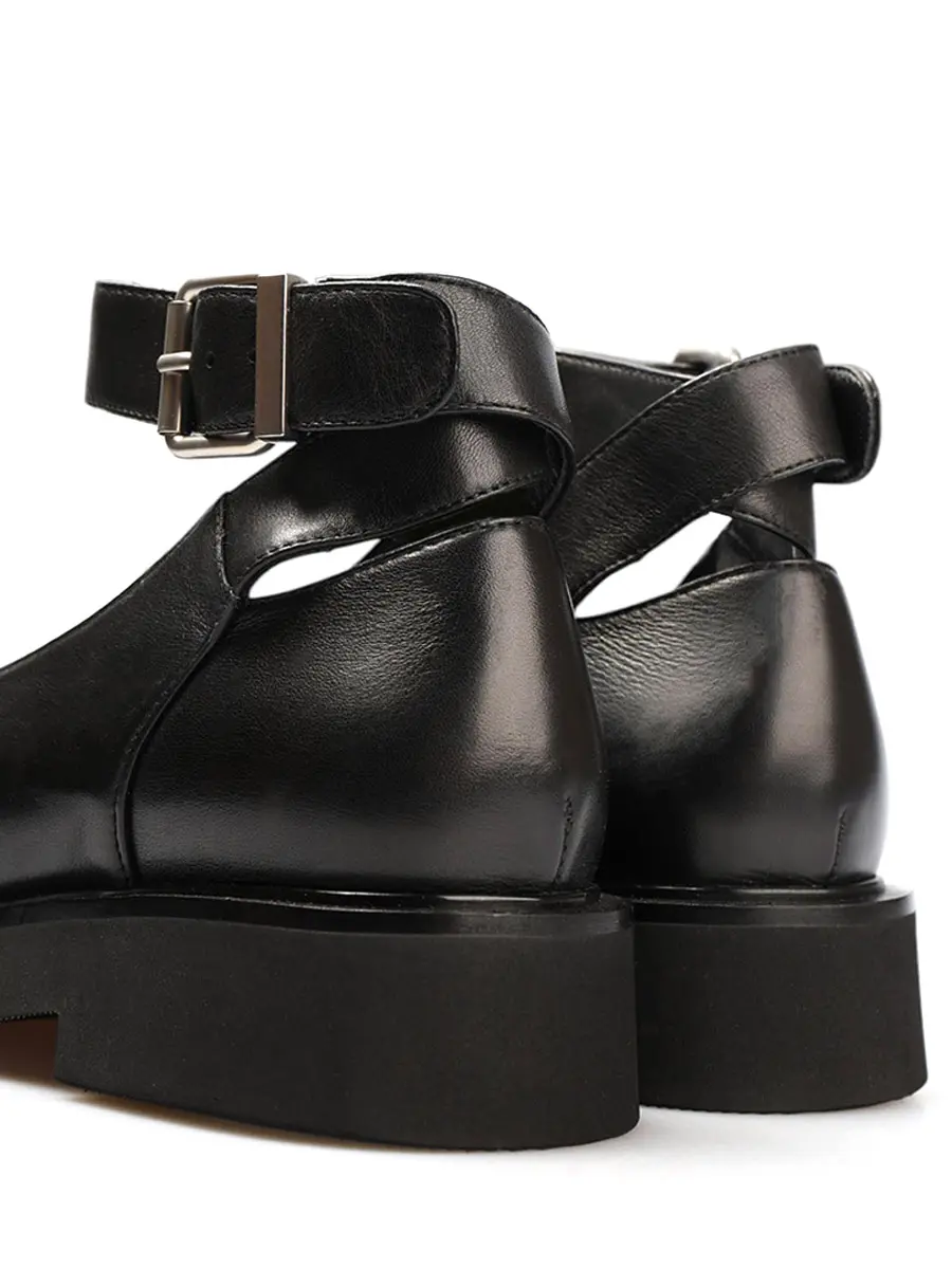 Туфли кожаные