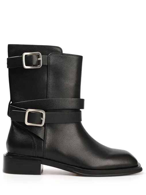 Ботинки кожаные на байке MARC CONY