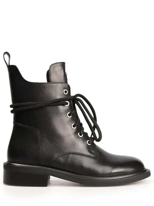 Ботинки кожаные на байке MARC CONY