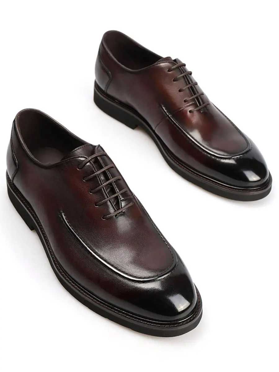 Оксфорды кожаные