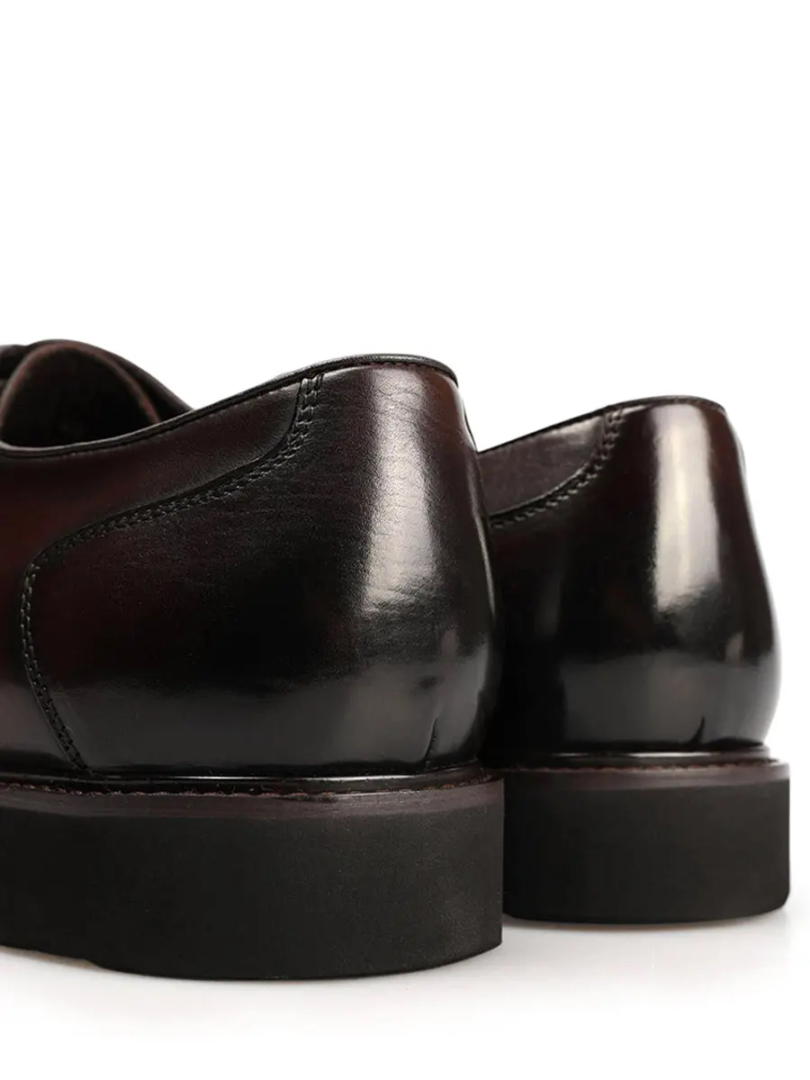 Оксфорды кожаные