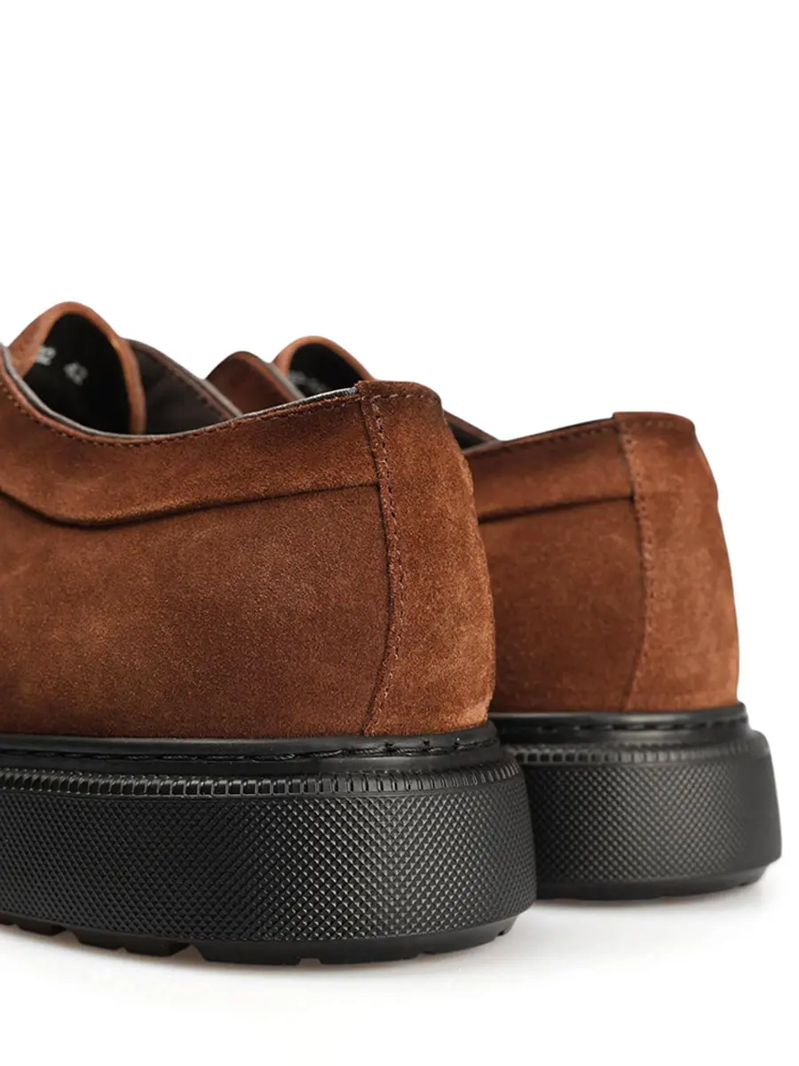 Полуботинки из спилка