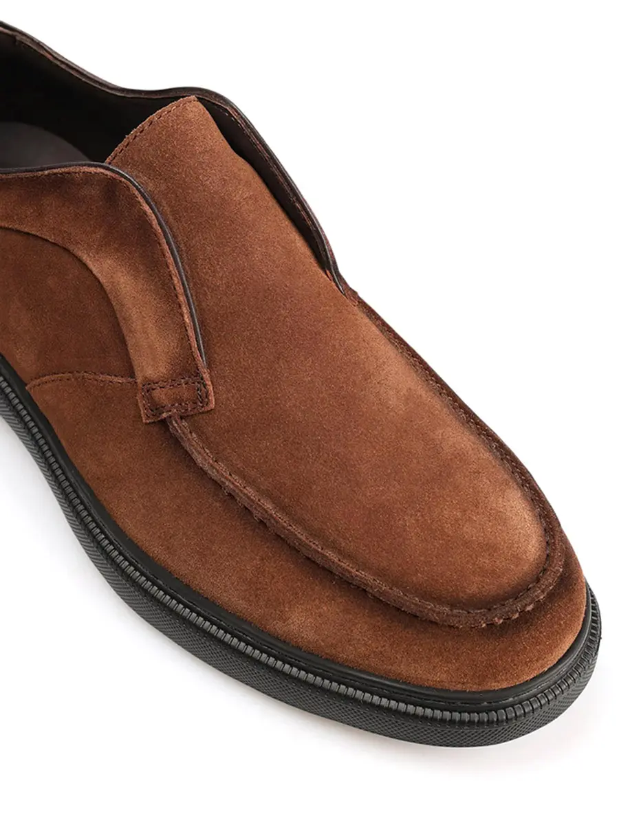 Полуботинки из спилка