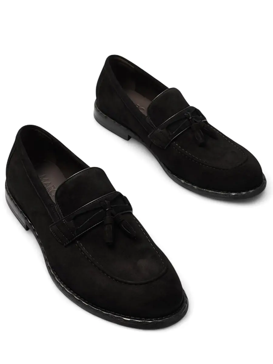 Лоферы велюровые