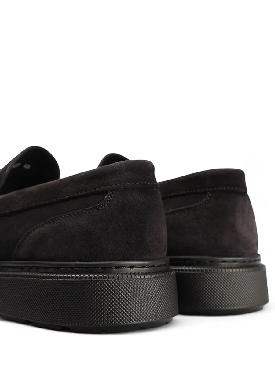 Лоферы из спилка