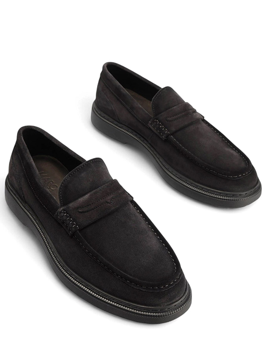 Лоферы из спилка