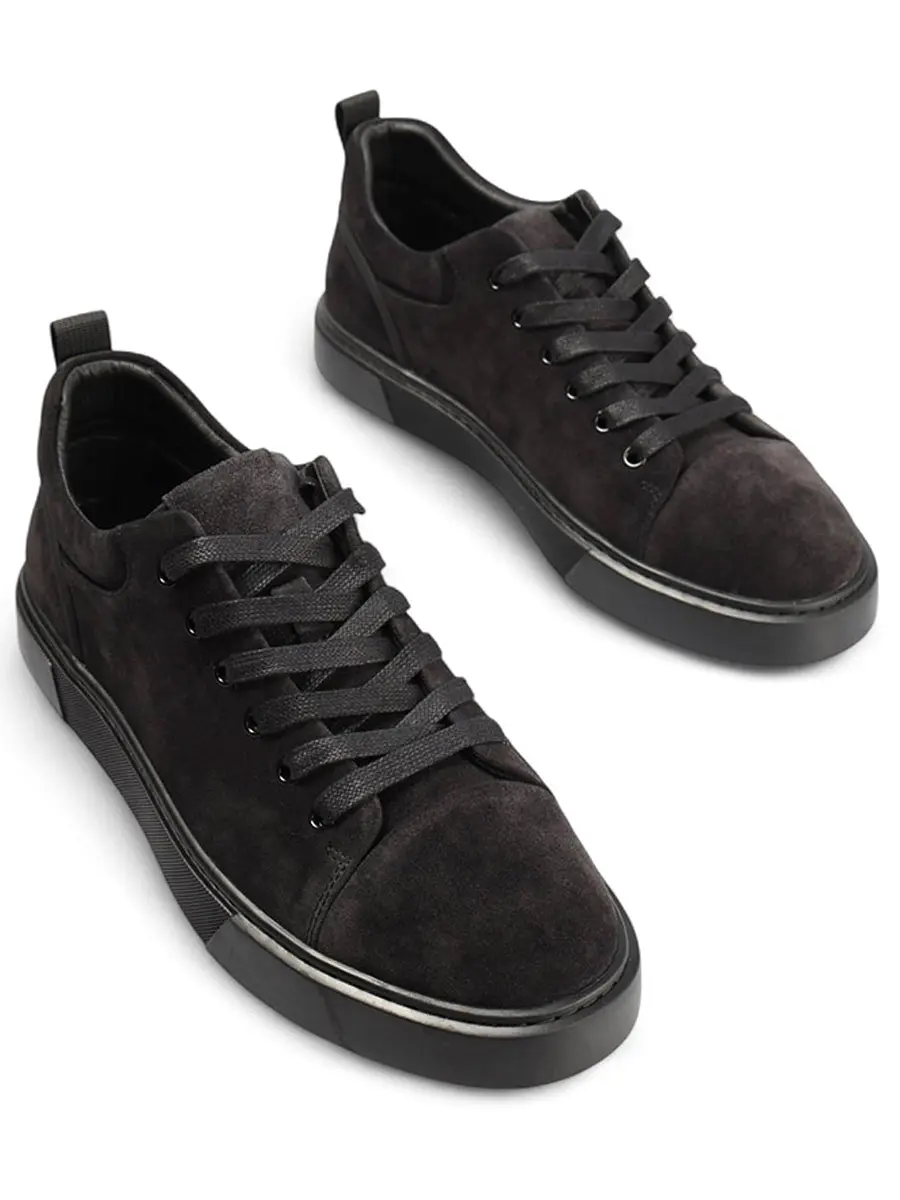 Кеды замшевые