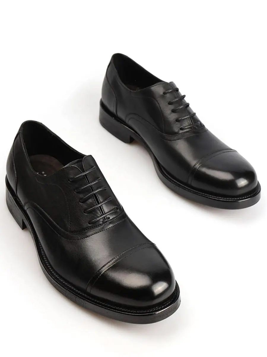 Оксфорды кожаные