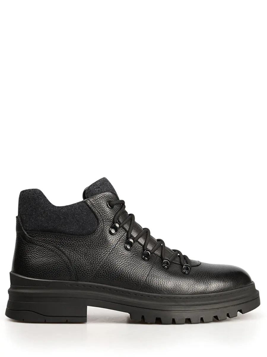 Ботинки кожаные на меху