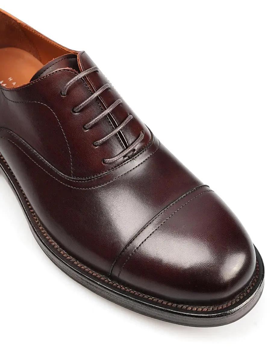 Оксфорды кожаные