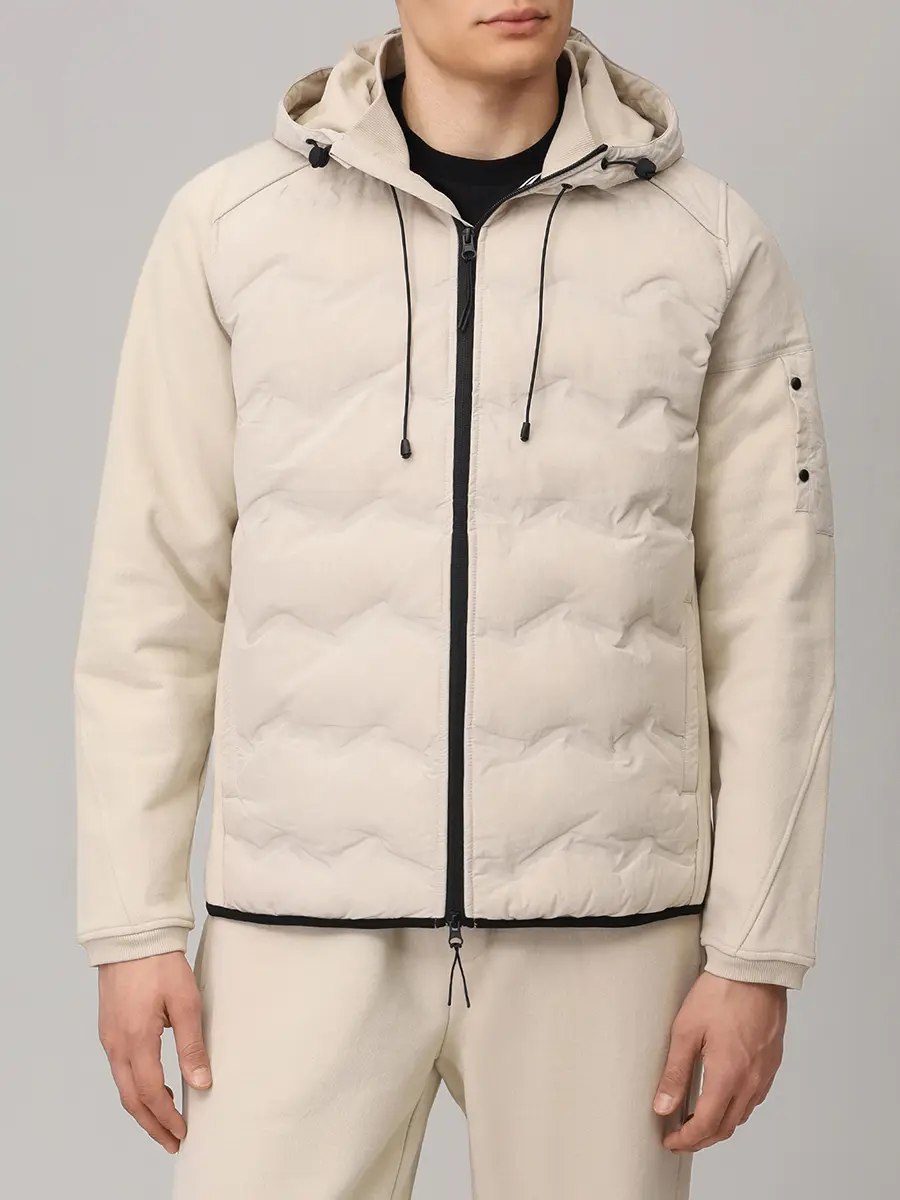 Куртка комбинированная