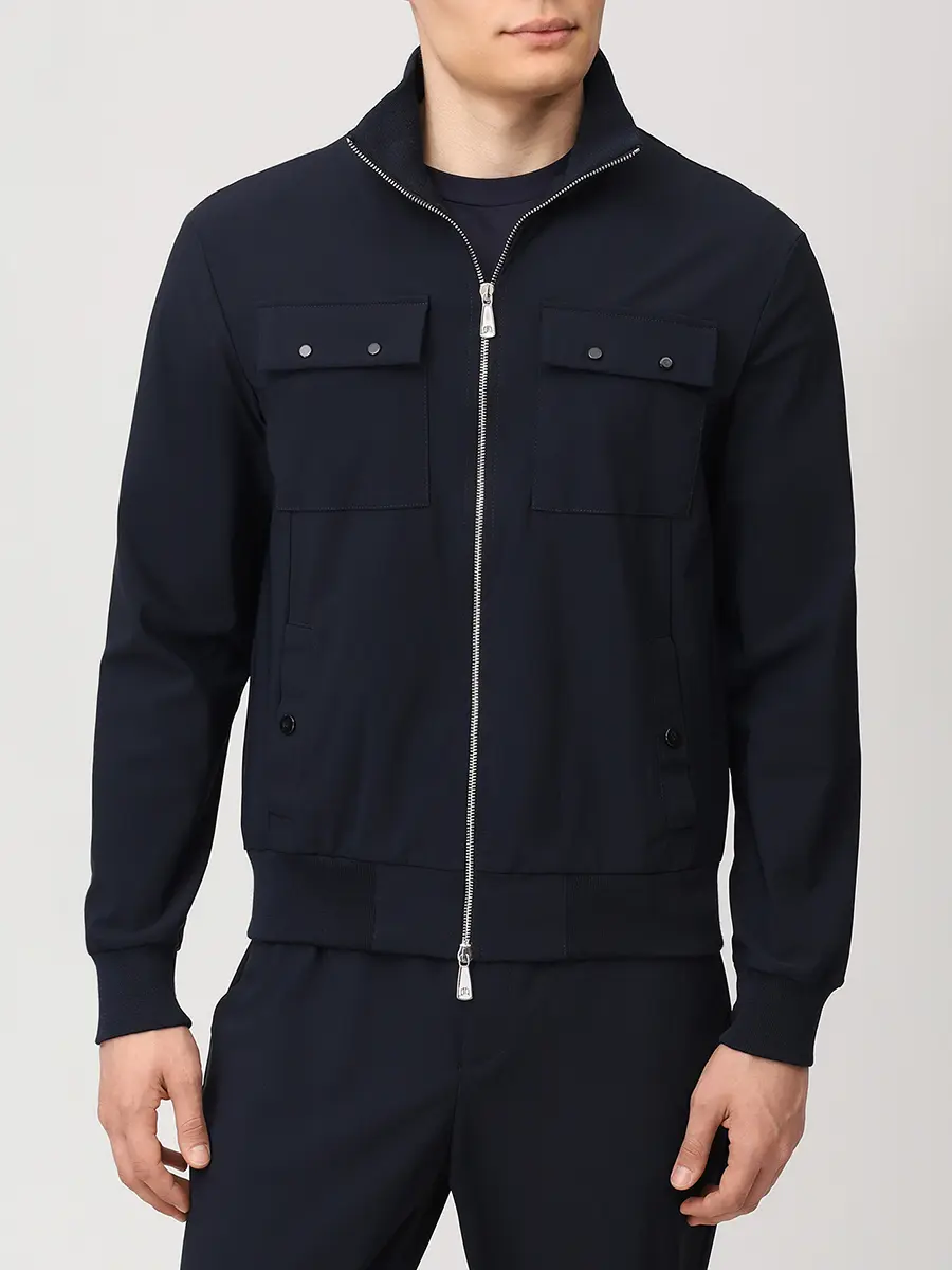 Куртка однотонная