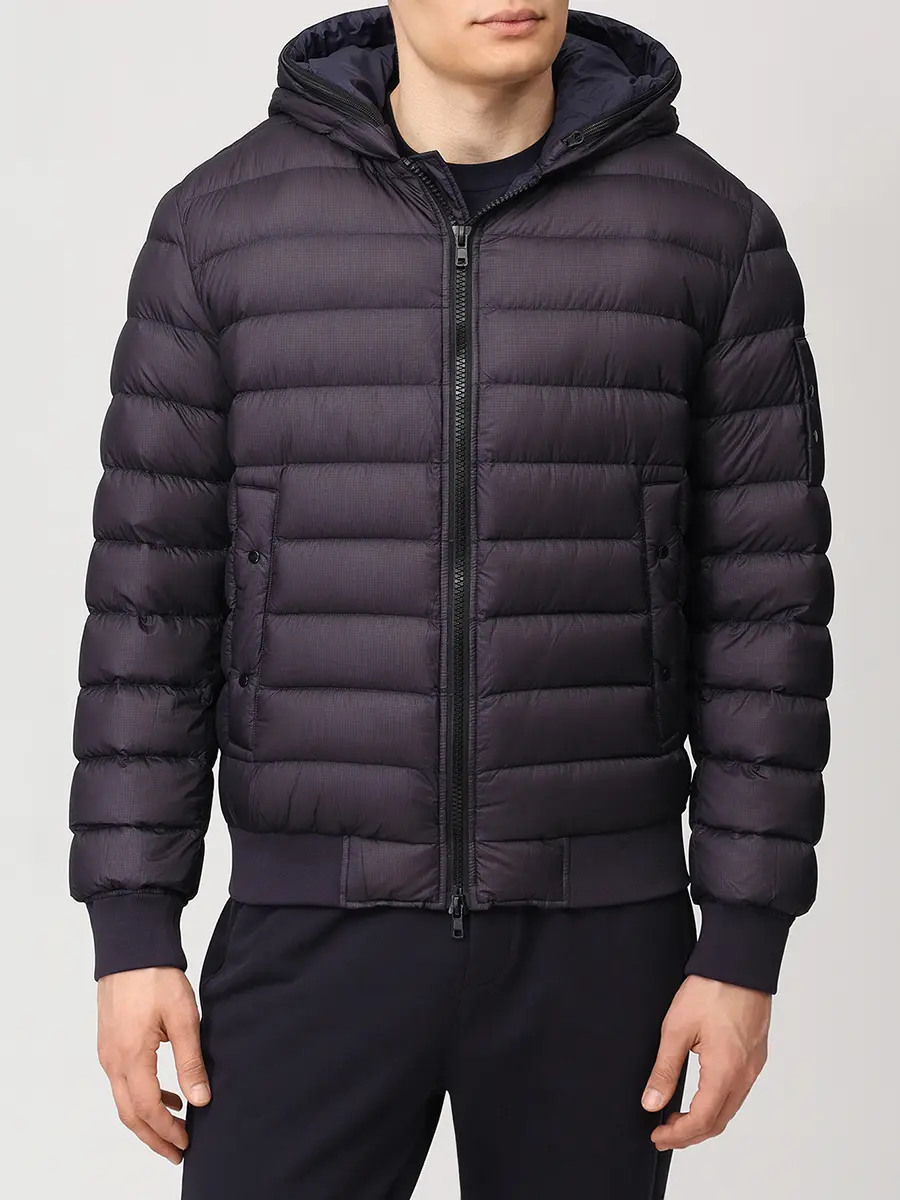 Пуховик стеганый