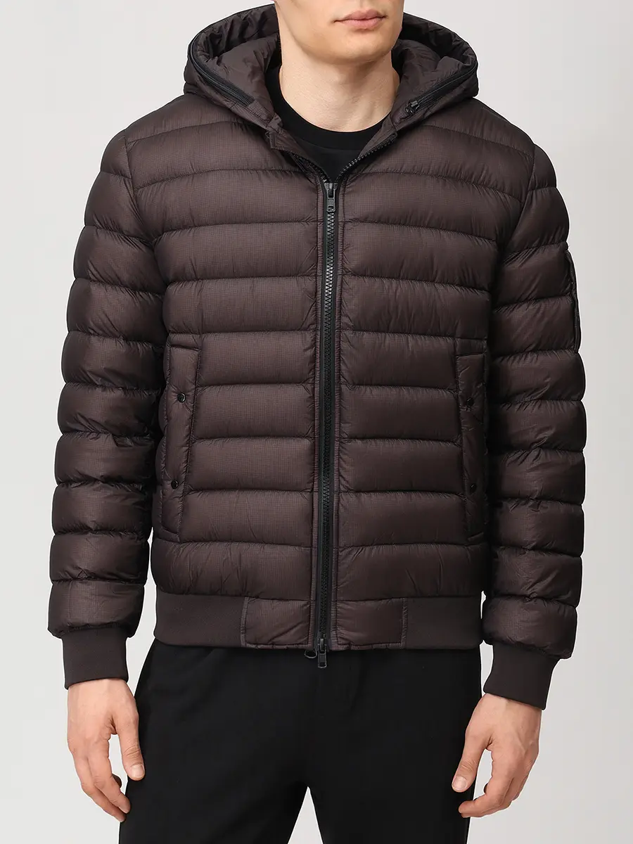 Пуховик стеганый