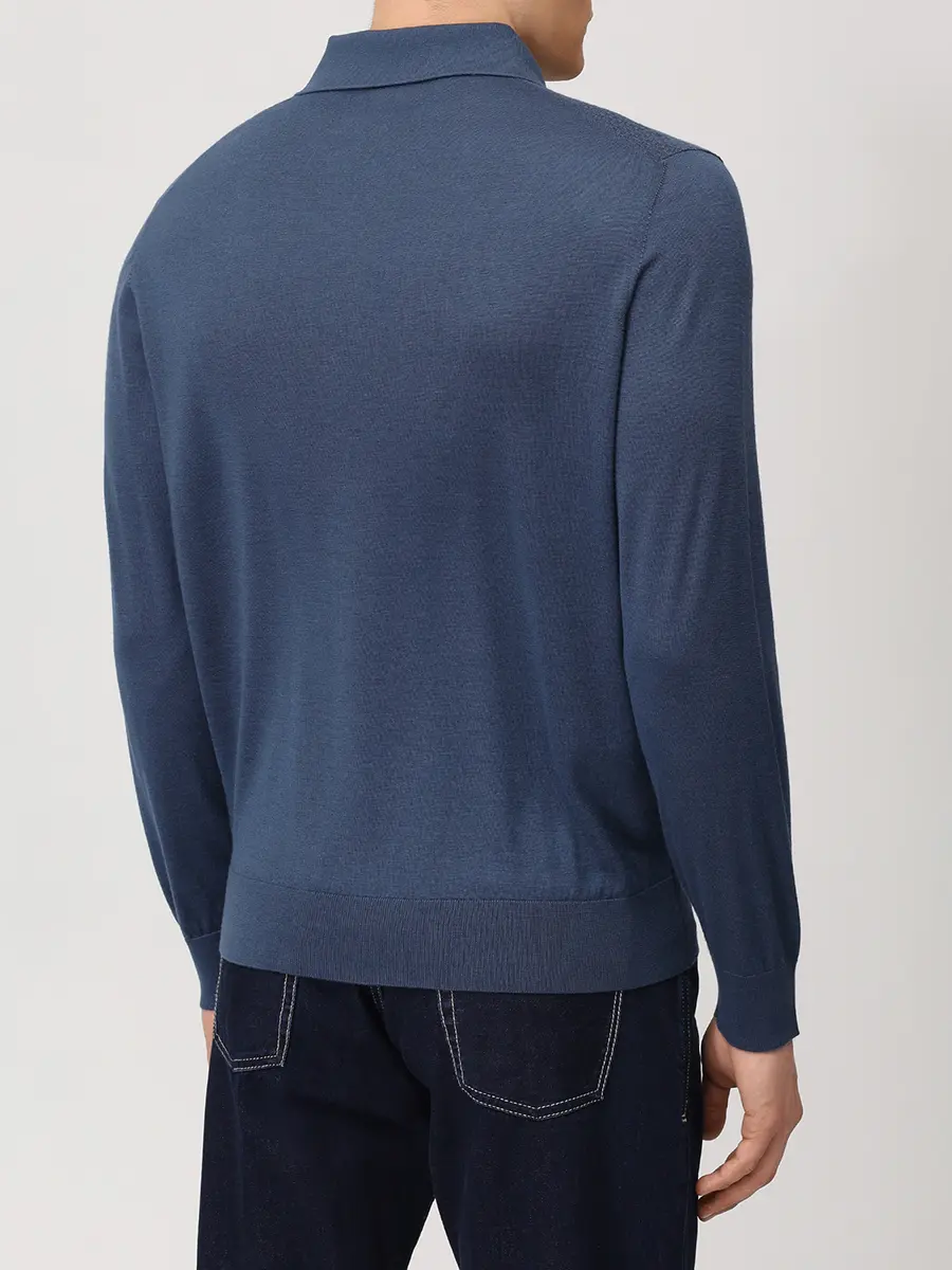 Поло из кашемира и шелка