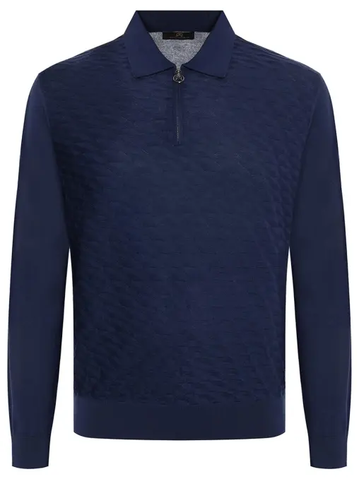 Поло из кашемира и шелка JOHNNY MANGLANI