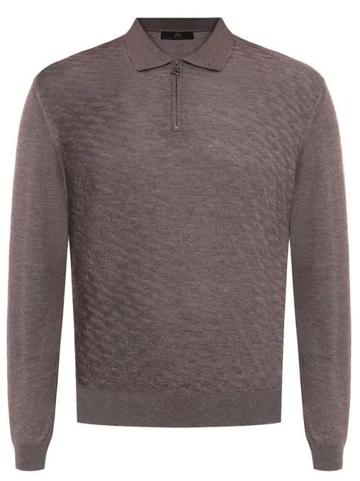 Поло из кашемира и шелка JOHNNY MANGLANI