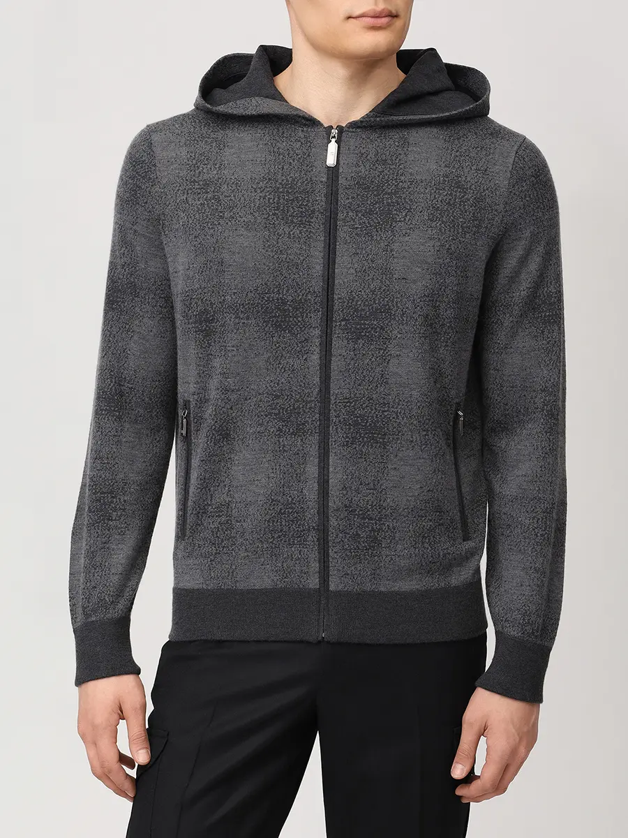 Кардиган из кашемира и шелка