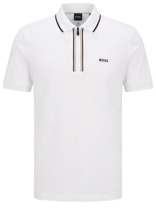 Поло хлопковое BOSS