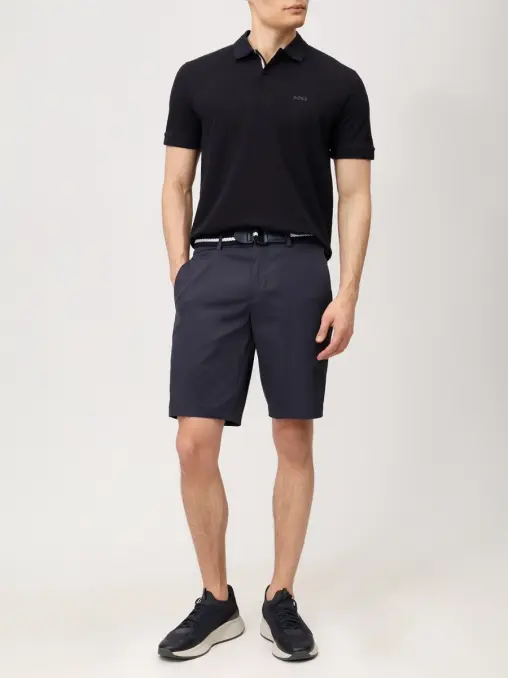 Поло хлопковое BOSS