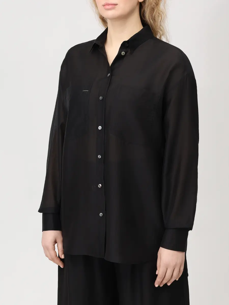 Рубашка из хлопка и тенселя